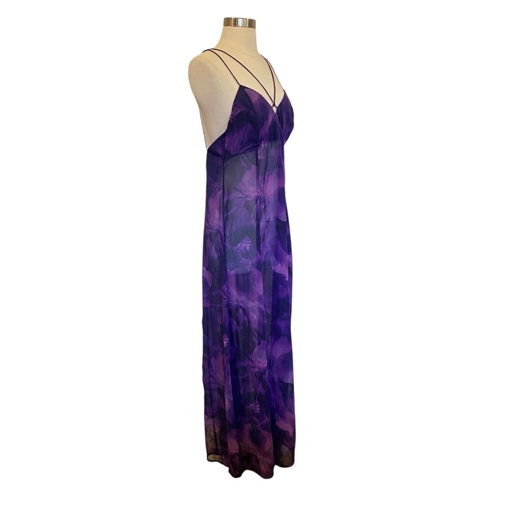 Runaway The Label Calista Maxi Dress In Purple - Picture 7 of 13
